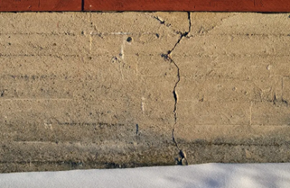 Cracks appear in basement foundations in Berlin, WI